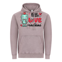 Vintage Zinc little love machine Vintage Hoodie - MaliasSmallBusiness