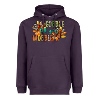Plum gobble till you wobble Heavyweight Hoodie - CowGirlArtShop