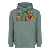 Sage gobble till you wobble Heavyweight Hoodie - CowGirlArtShop