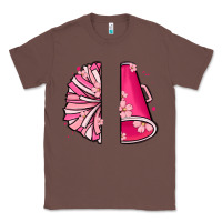 Chestnut custom name cheerleader with megaphone Classic Tee - MaliasSmallBusiness