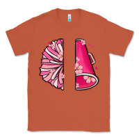 Copper custom name cheerleader with megaphone Classic Tee - MaliasSmallBusiness