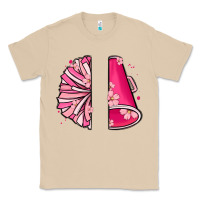 Mushroom custom name cheerleader with megaphone Classic Tee - MaliasSmallBusiness
