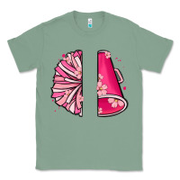 Sage custom name cheerleader with megaphone Classic Tee - MaliasSmallBusiness