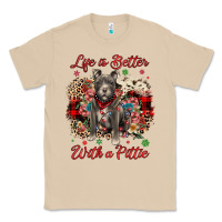 Mushroom Christmas life is better with a pittie Classic Tee - JahusDesignShop