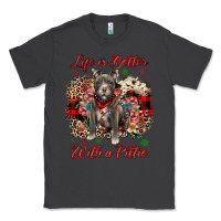 Smoke Christmas life is better with a pittie Classic Tee - JahusDesignShop