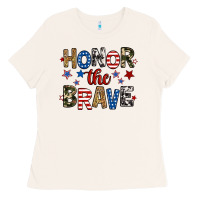 Bone honor the brave Ladies Tee - RanaPortraitStore