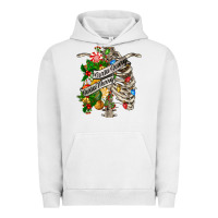Pigment Lunar Rock sorta merry sorta scary chest Urban Hoodie - FaDigitalArtStudio