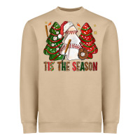 Mushroom tis' the season baseball christmas cakes bbs Heavyweight Sweatshirt - BundleAndBundleShop