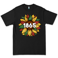 Black juneteenth 1865 sunflower Premium Tee - Artiststas