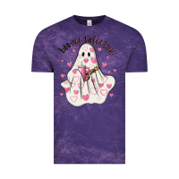 Cloud Purple boo jee valentine Vintage Tee - MaliasSmallBusiness