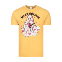 Vintage Mustard boo jee valentine Vintage Tee - MaliasSmallBusiness