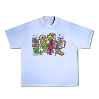Grape Ice mardi gras coffee Urban Heavy Tee - MaliasSmallBusiness