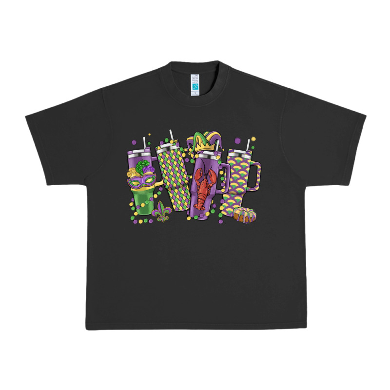 Mardi Gras Coffee Urban Heavy Tee by MaliasSmallBusiness | Teevron