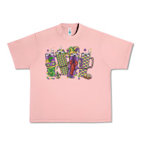 Salmon mardi gras coffee Urban Heavy Tee - MaliasSmallBusiness