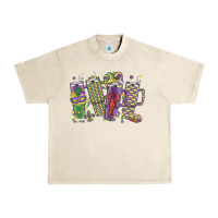 Sandshell mardi gras coffee Urban Heavy Tee - MaliasSmallBusiness