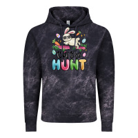 Cloud Black on the hunt easter Vintage Hoodie - MaliasSmallBusiness