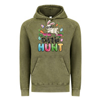 Vintage Olive on the hunt easter Vintage Hoodie - MaliasSmallBusiness