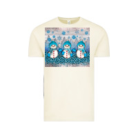 Vintage Arctic snowman winter Vintage Tee - JahusDesignShop