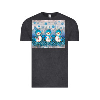 Snowman Winter Vintage Tee | Teevron