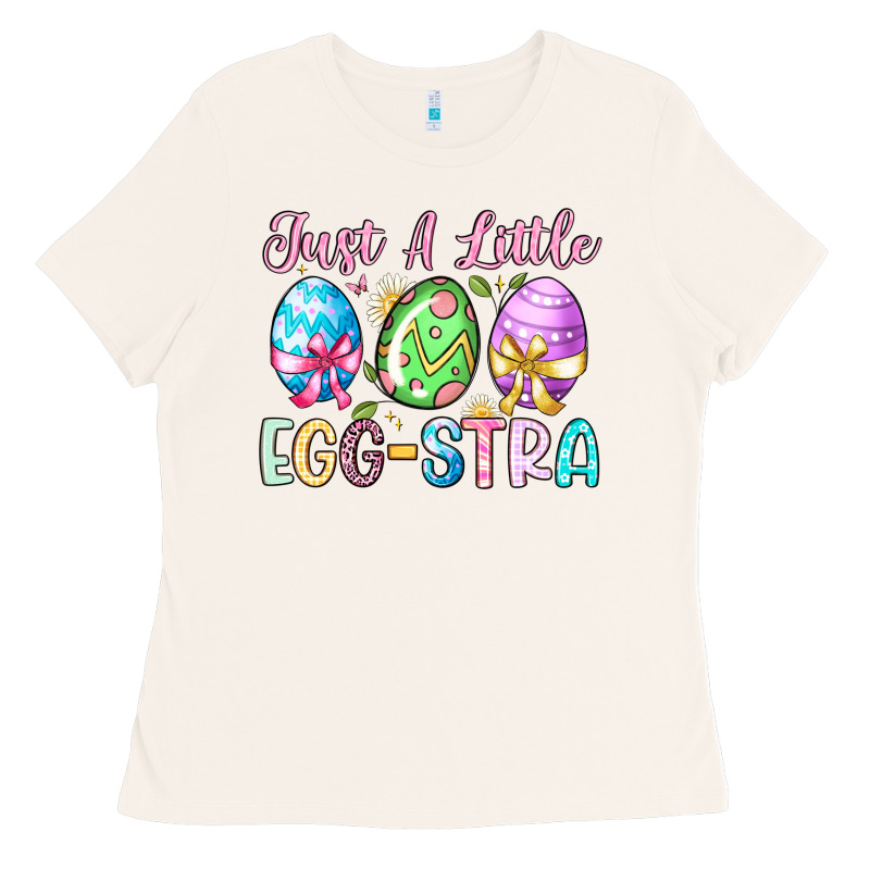 Just A Little Egg Stra Ladies Tee by Artiststas | Teevron