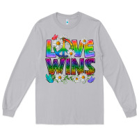 Moon Dust Pride LGBTQ+ Love Wins Long Sleeve Tee - BundleAndBundleShop