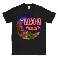 Black neon moon Classic Tee - NancyCooperArtShop
