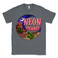 Charcoal Heather neon moon Classic Tee - NancyCooperArtShop