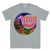 Heather Grey neon moon Classic Tee - NancyCooperArtShop