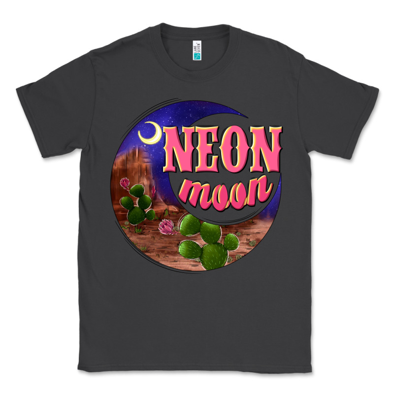 Neon Moon Classic Tee by NancyCooperArtShop | Teevron
