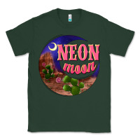 Sports Green neon moon Classic Tee - NancyCooperArtShop