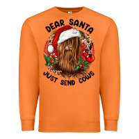 Carrot dear santa just send cows Premium Sweatshirt - CowGirlArtShop