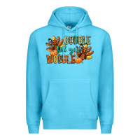 Ocean Blue gobble till you wobble Premium Hoodie - CowGirlArtShop