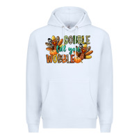 White gobble till you wobble Premium Hoodie - CowGirlArtShop