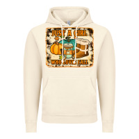 Vintage Artic just a girl who loves fall cowhide background Vintage Hoodie - Jasminsmagicworld