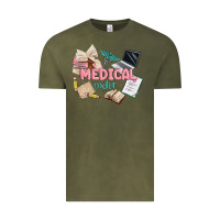 Vintage Olive medical codler Vintage Tee - MaliasSmallBusiness