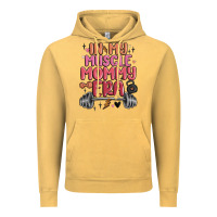 Vintage Mustard in my muscle mommy era Vintage Hoodie - MaliasSmallBusiness
