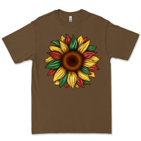 Cacao juneteenth sunflower Premium Tee - Artiststas