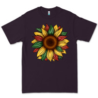 Plum juneteenth sunflower Premium Tee - Artiststas