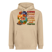 Mushroom bonfires flannels smores campfires and pu Heavyweight Hoodie - CowGirlArtShop