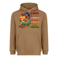 Bonfires Flannels Smores Campfires And Pu Heavyweight Hoodie | Teevron