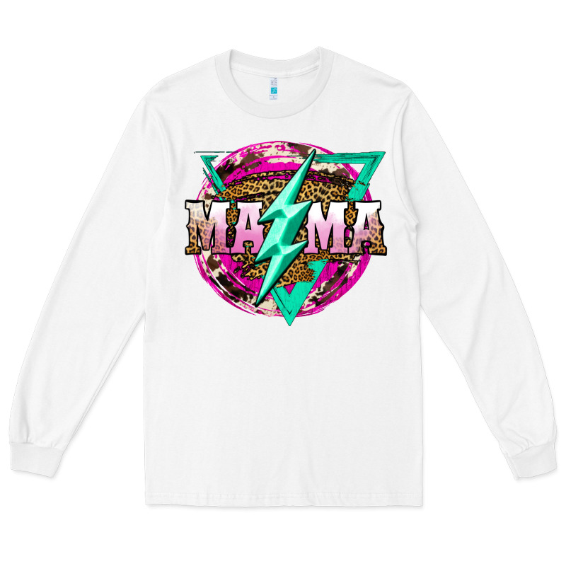 Mama Life And Thunderbolt Long Sleeve Tee by JahusDesignShop | Teevron