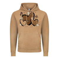Vintage Camel melanin hearts Vintage Hoodie - MaliasSmallBusiness