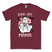 Burgundy boo jee mama Classic Tee - MaliasSmallBusiness
