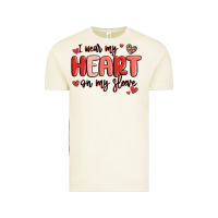 Vintage Arctic i wear my heart on my sleeve Vintage Tee - MaliasSmallBusiness