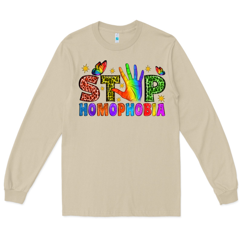 Western Stop Homophobia Long Sleeve Tee by BundleAndBundleShop | Teevron