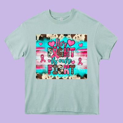 Her Fight Is Our Fight Heavy Core Tee Designed By Jahusdesignshop
