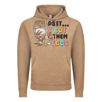 Vintage Coffee psst i got them eggs Vintage Hoodie - MaliasSmallBusiness