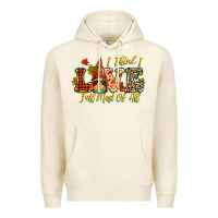 Tofu i think i love fall most of all Premium Hoodie - CowGirlArtShop