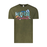 Vintage Olive medical assistant nurse Vintage Tee - MaliasSmallBusiness