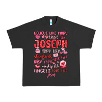 Pigment Black believe like mary trust like joseph valentine s da Urban Heavy Tee - MaliasSmallBusiness